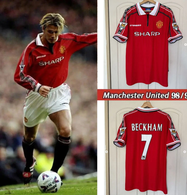 Camisa Manchester United 1998/99 Home - Retrô