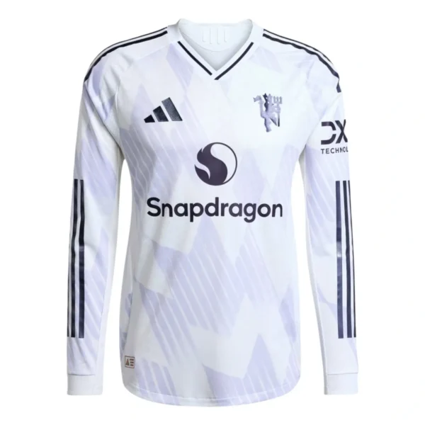 Camisa Manchester United 25/26 Away - Versão Jogador - Manga Longa