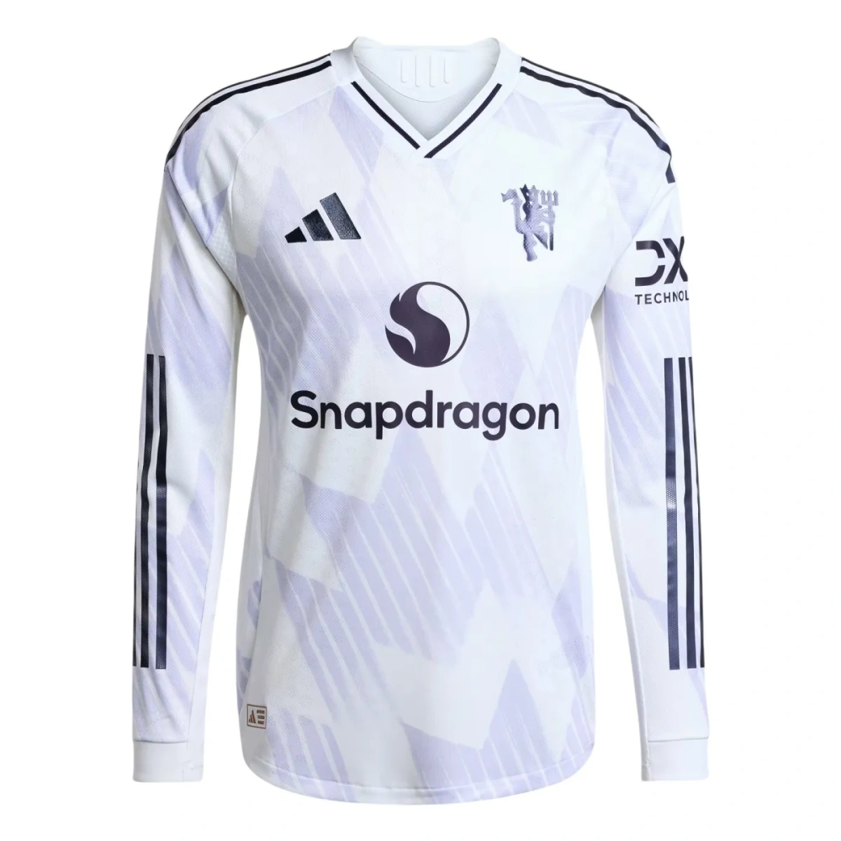 Camisa Manchester United 25/26 Away - Versão Jogador - Manga Longa