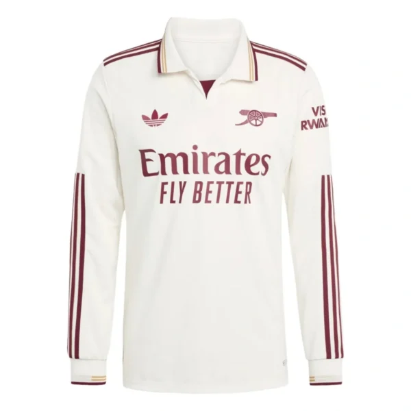 Camisa Arsenal 25/26 Terceira - Versão Jogador - Manga Longa