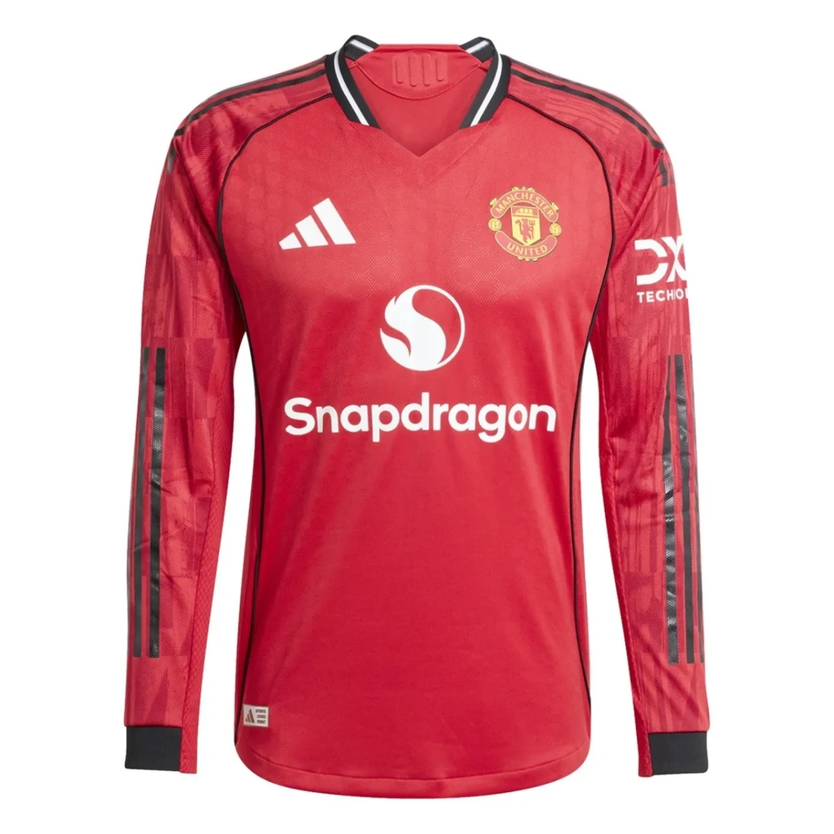 Camisa Manchester United 25/26 Home - Versão Jogador - Manga Longa