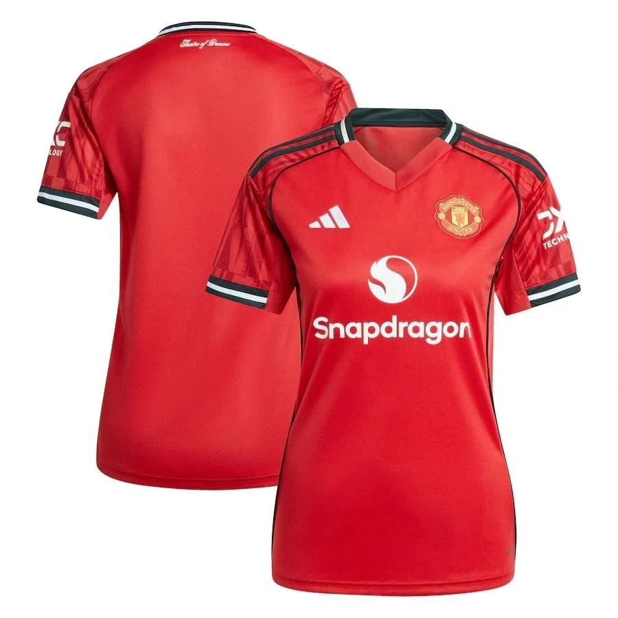 Camisa Manchester United 25/26 Home - Feminina