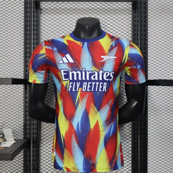 Camisa Pré-Jogo Arsenal 25/26 - Versão Jogador