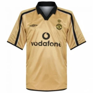 Camisa Manchester United 2001/02 Terceira - Retrô - Centenário