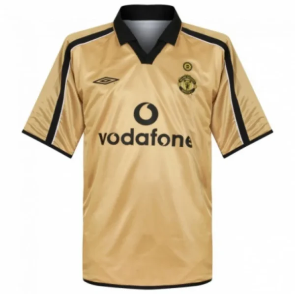 Camisa Manchester United 2001/02 Terceira - Retrô - Centenário