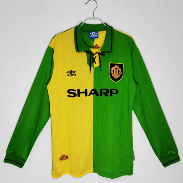 Camisa Manchester United 1992/94 Terceira - Retrô - Manga Longa