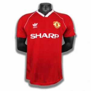 Camisa Manchester United 1988/90 Home - Retrô