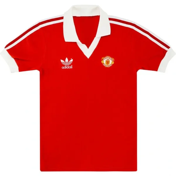 Camisa Manchester United 1980/82 Home - Retrô