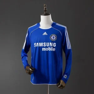 Camisa Chelsea 2006/08 Home - Retrô - Manga Longa