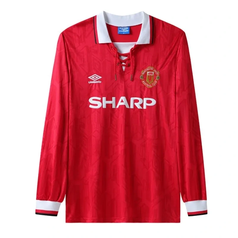 Camisa Manchester United 1992/94 Home - Retrô - Manga Longa