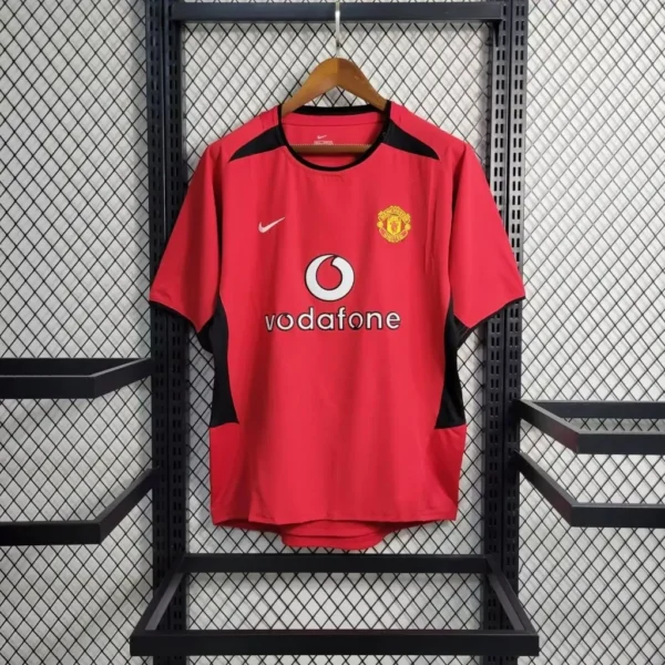 Camisa Manchester United 2002/03 Home - Retrô