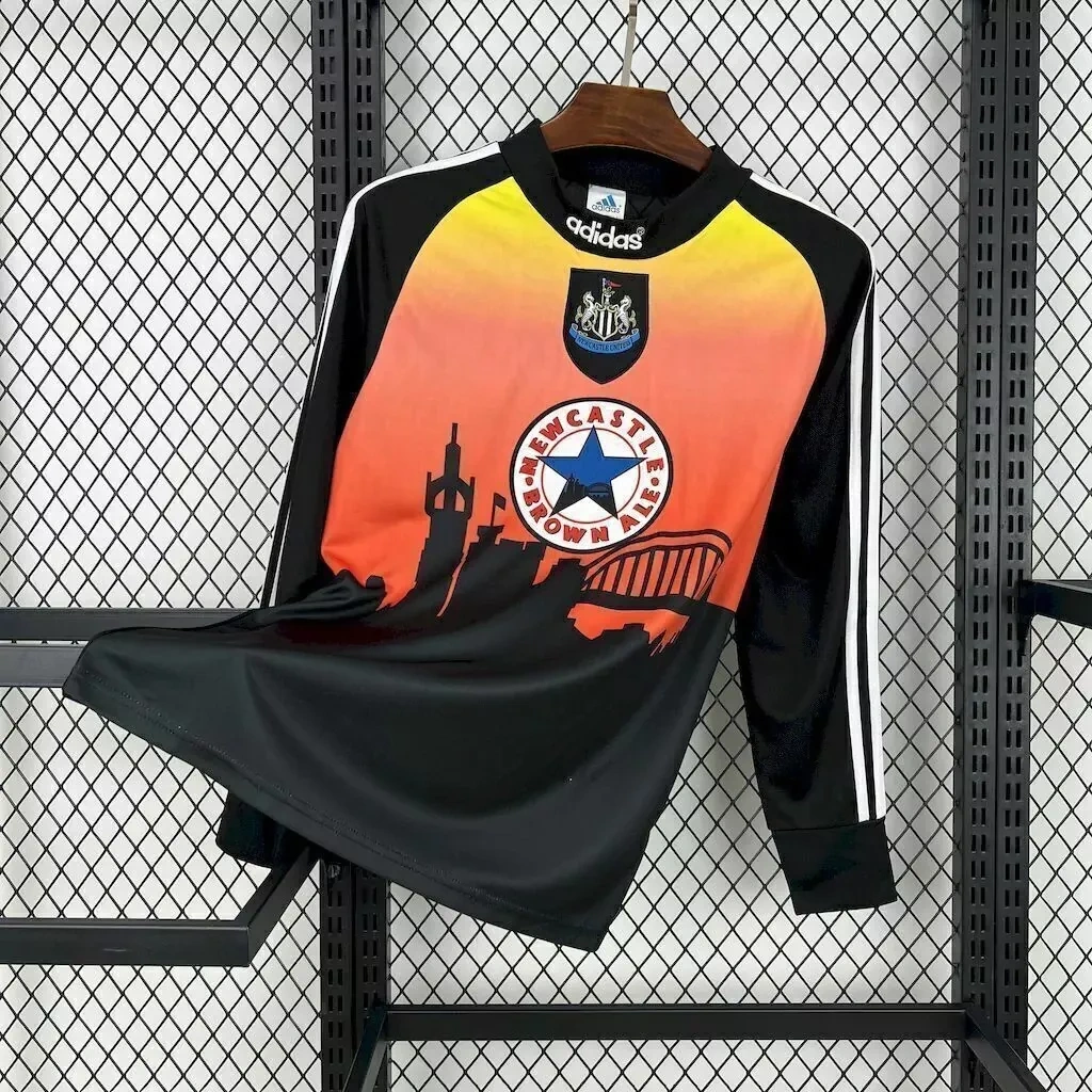 Camisa Newcastle United 1996/97 - Retrô - Goleiro - Manga Longa