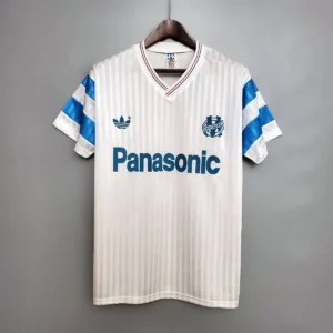 Camisa Olympique de Marseille 1990/91 Home - Retrô