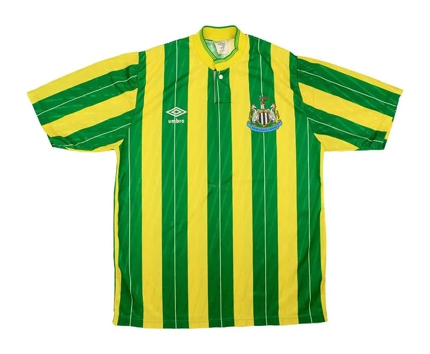 Camisa Newcastle United 1988/90 Away - Retrô