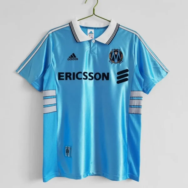 Camisa Olympique de Marseille 1998/99 Away - Retrô - Centenário