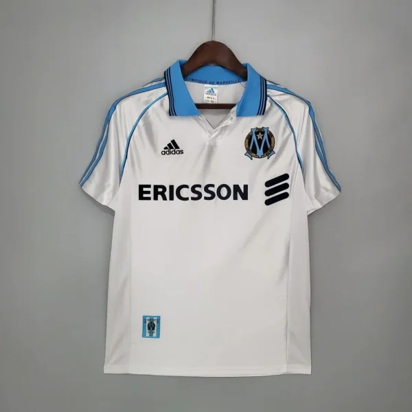 Camisa Olympique de Marseille 1998/99 Home - Retrô - Centenário