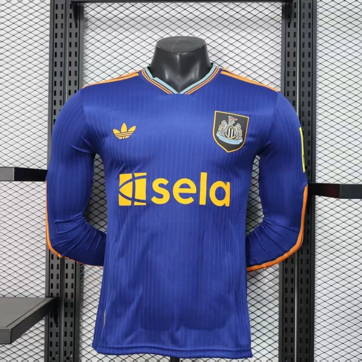 Camisa Newcastle United 25/26 Terceira - Versão Jogador - Manga Longa