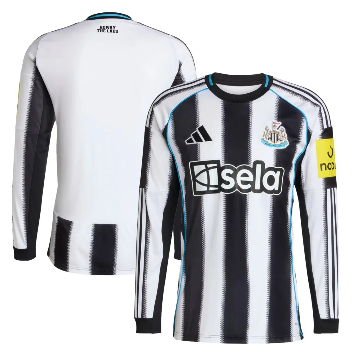 Camisa Newcastle United 25/26 Home - Manga Longa