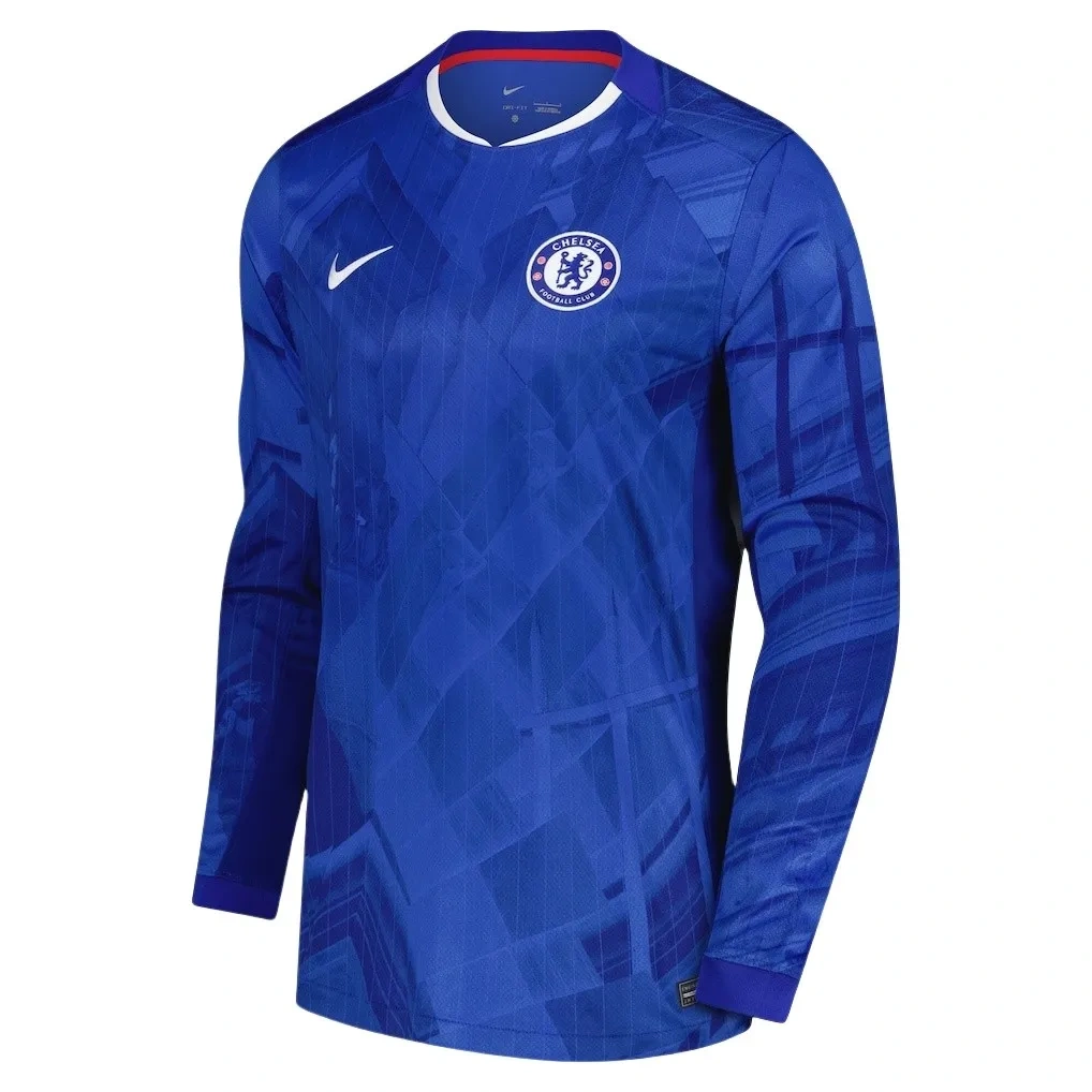 Camisa Chelsea 25/26 Home - Versão Jogador - Manga Longa