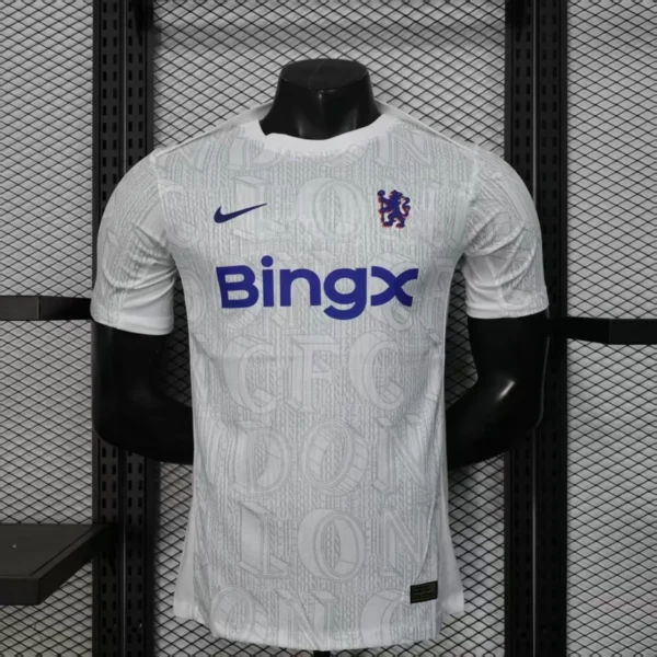 Camisa Pré-Jogo Chelsea 25/26 - Versão Jogador