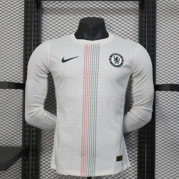 Camisa Chelsea 25/26 Away - Versão Jogador - Manga Longa