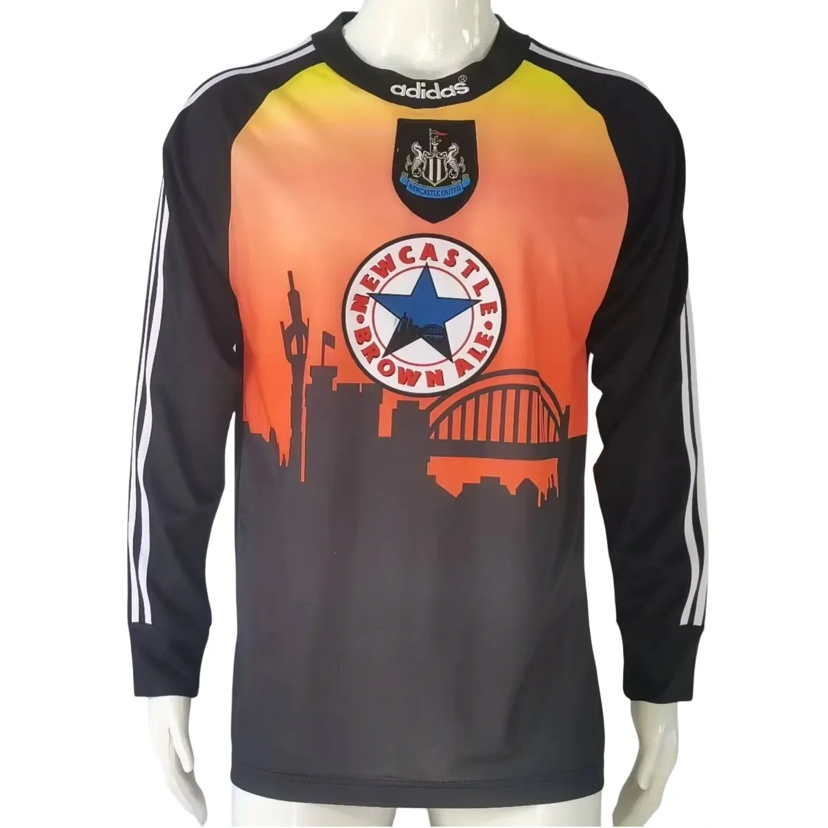Camisa Newcastle United 1996/97 - Retrô - Goleiro - Manga Longa