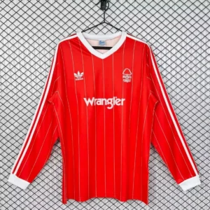Camisa Nottingham Forest 1982/84 Home - Retrô - Manga Longa