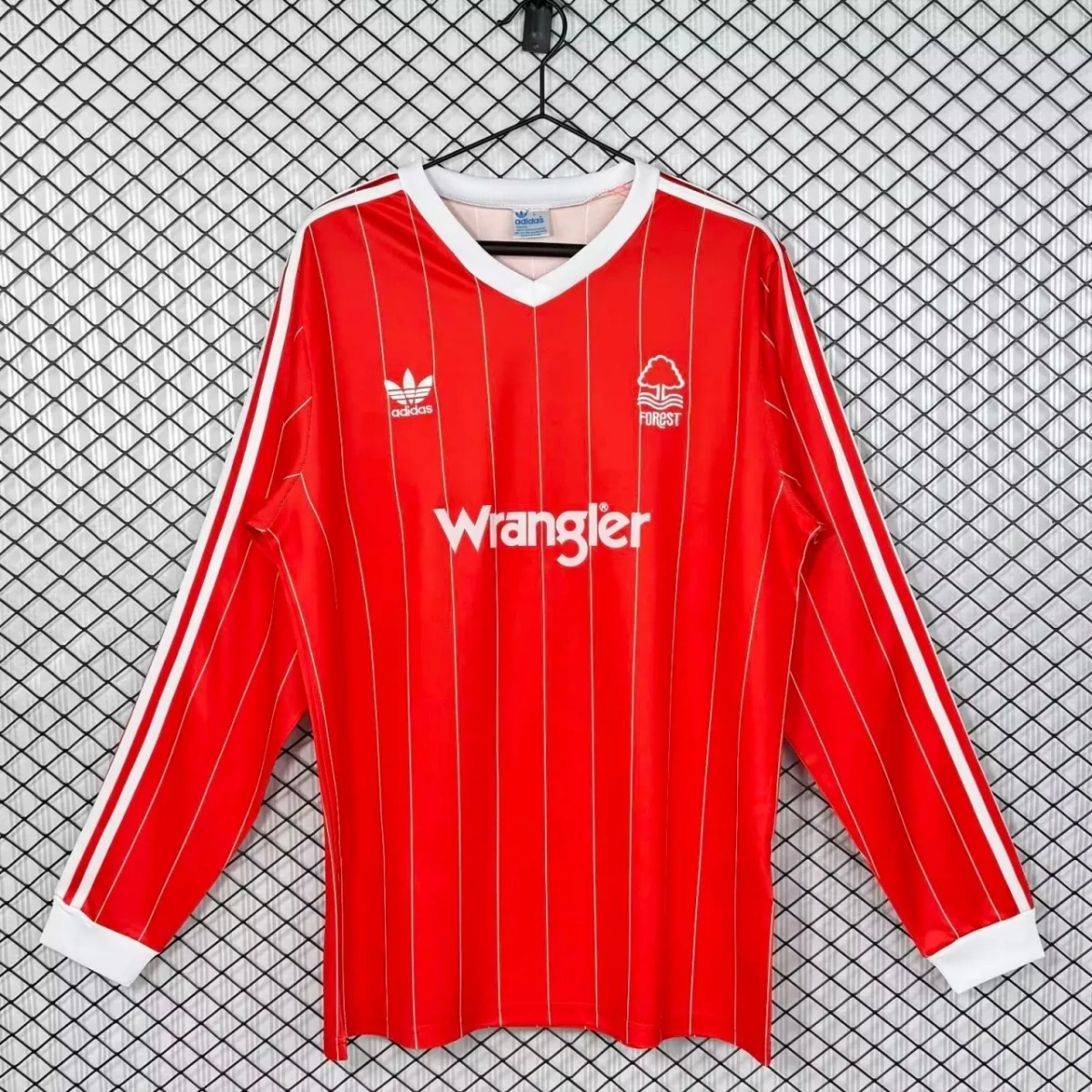 Camisa Nottingham Forest 1982/84 Home - Retrô - Manga Longa