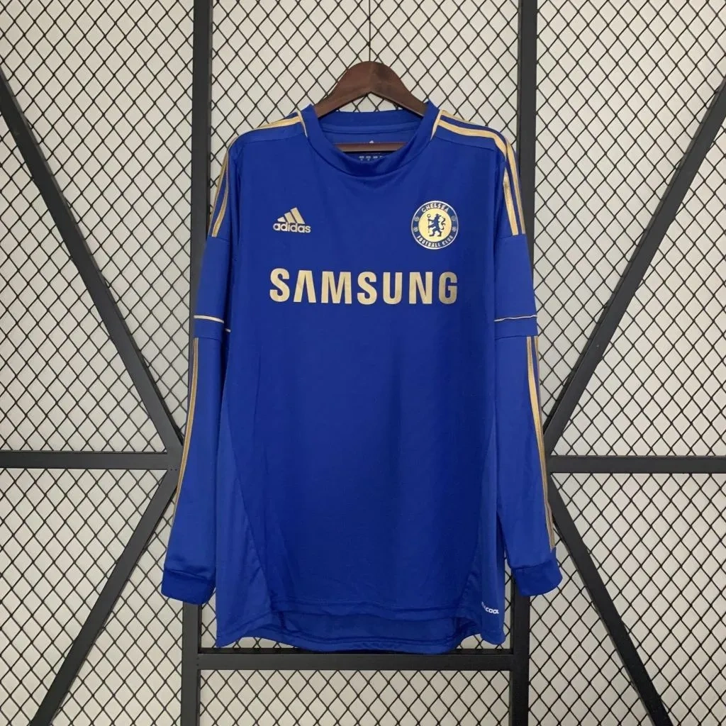 Camisa Chelsea 2012/13 Home - Retrô - Manga Longa