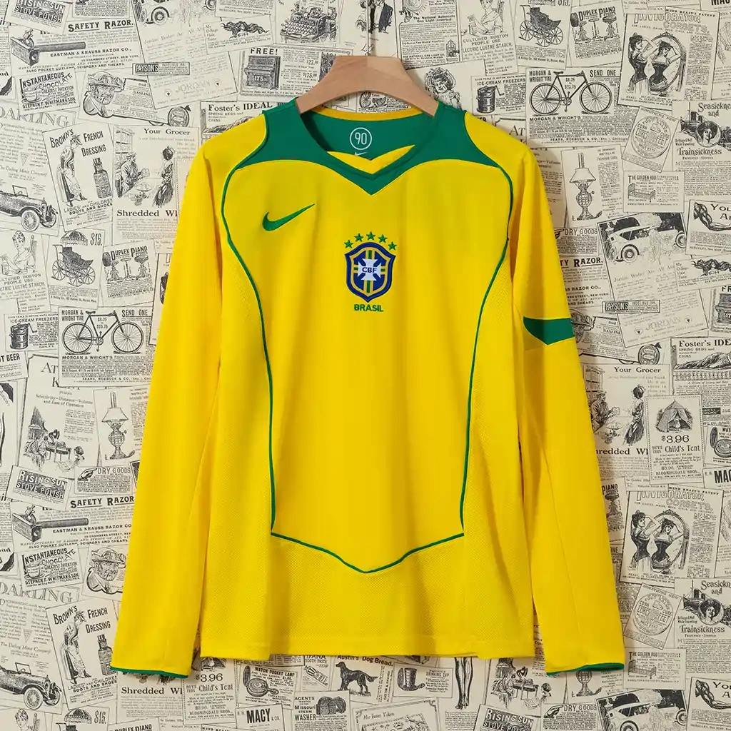Camisa Tottenham 2004/06 Home - Retrô - Manga Longa