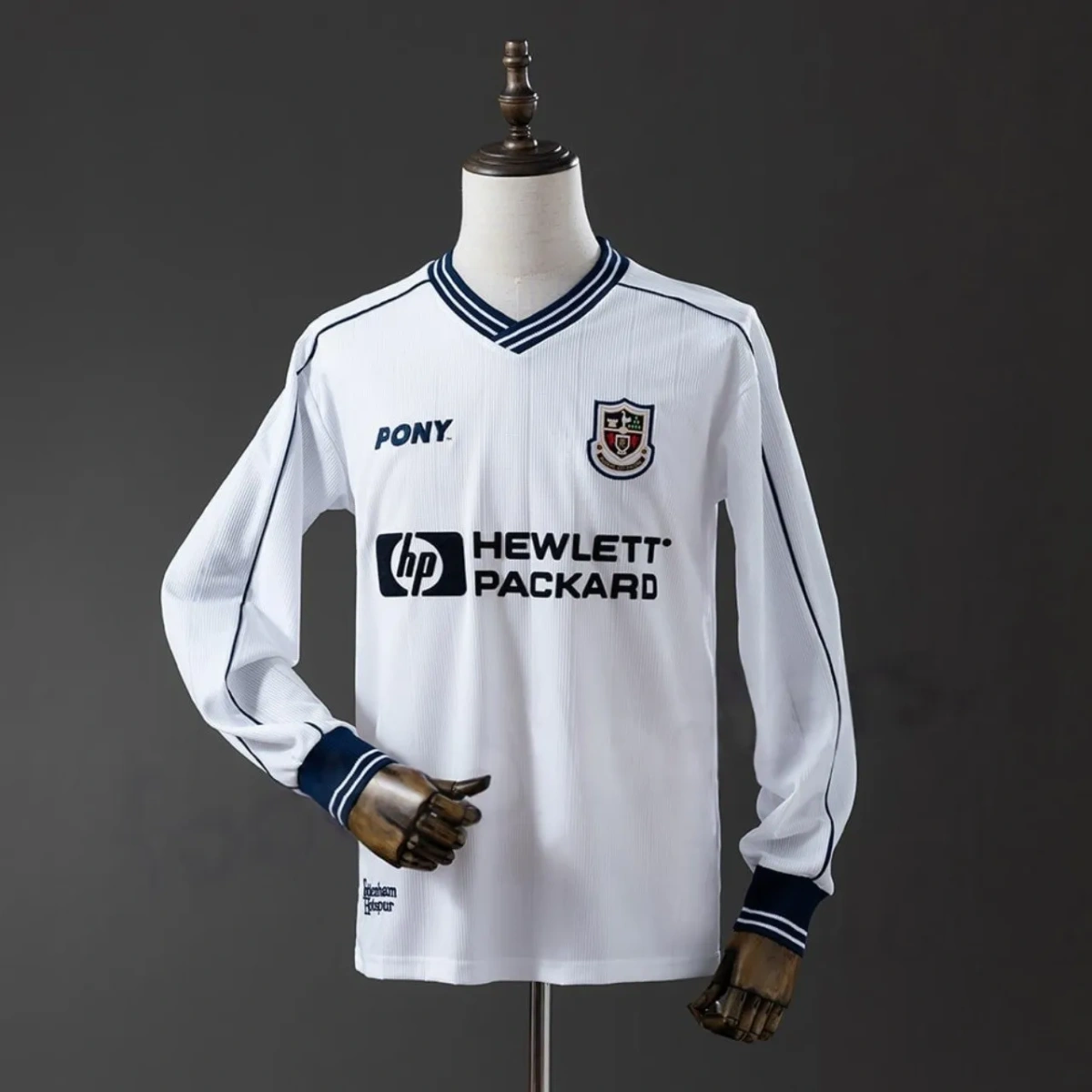 Camisa Tottenham 1997/99 Home - Retrô - Manga Longa