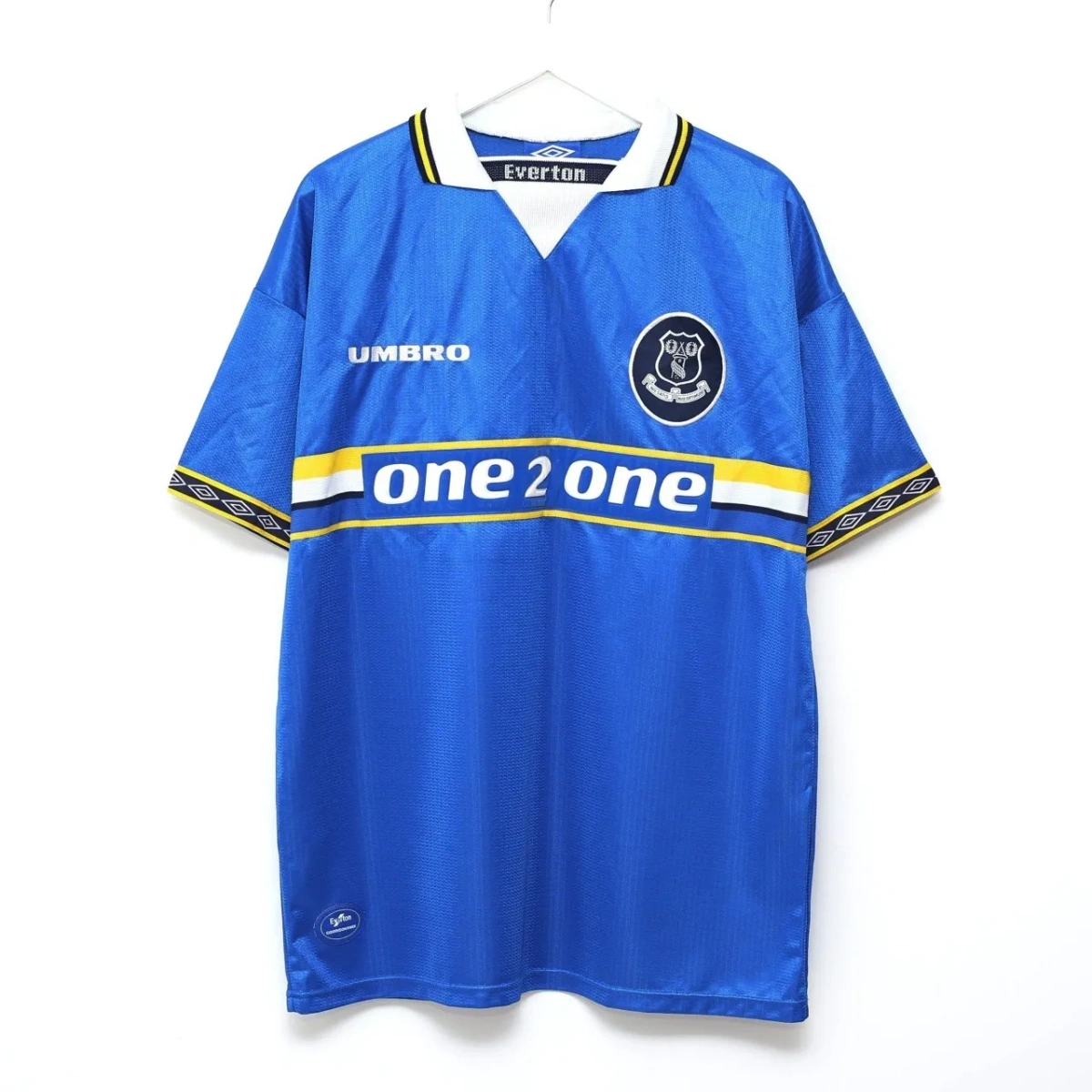 Camisa Everton 1997/99 Home - Retrô