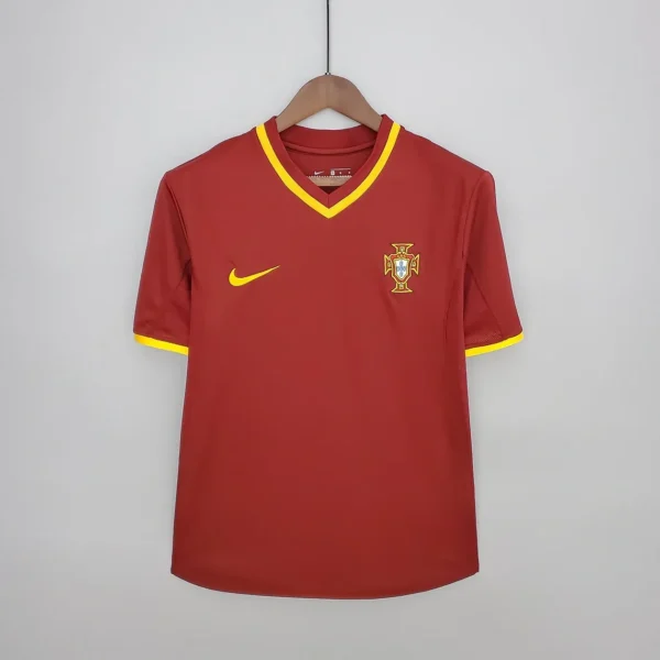 Camisa Portugal 2000/02 Home - Retrô