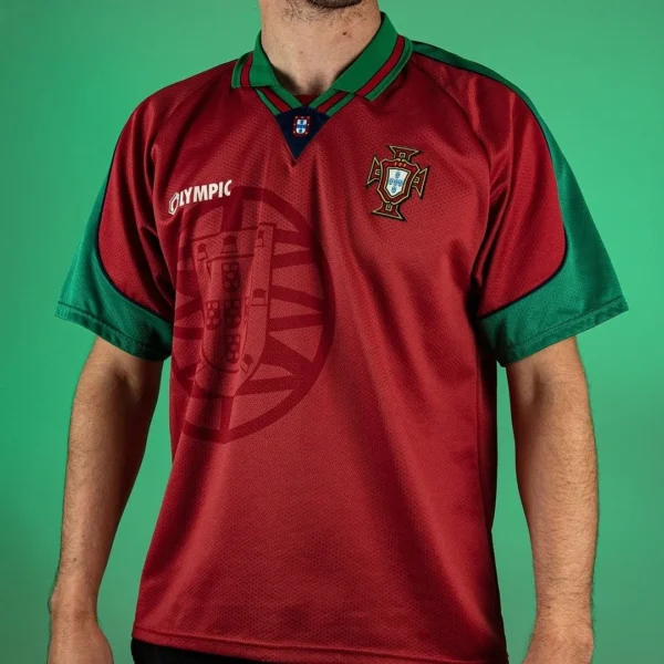 Camisa Portugal 1996/97 Home - Retrô