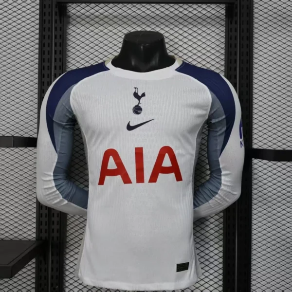 Camisa Tottenham 25/26 Home - Versão Jogador - Manga Longa
