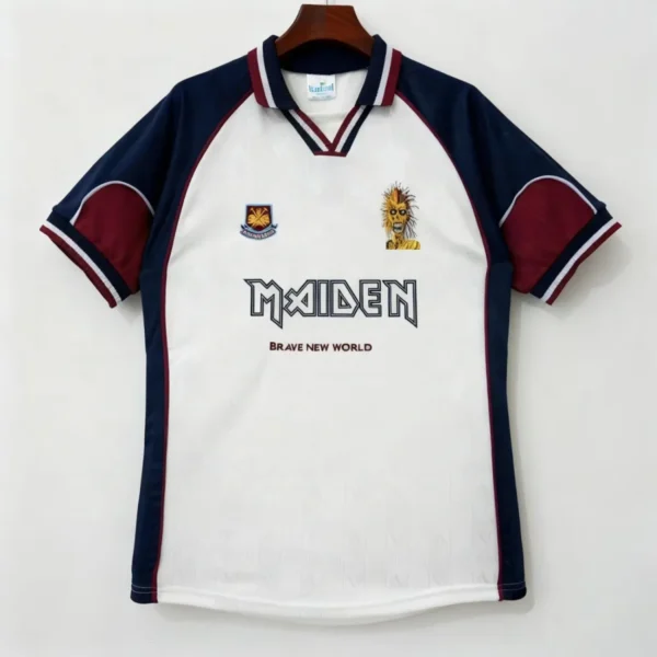 Camisa West Ham 1999 Away - Retrô