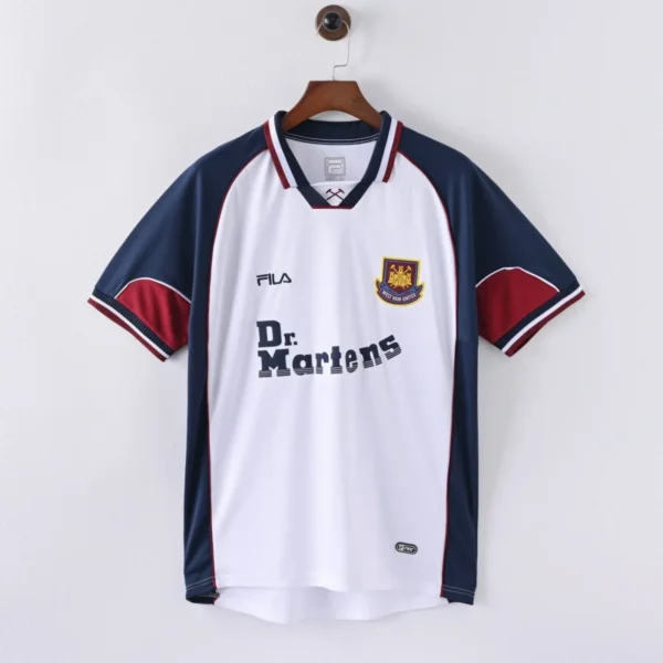 Camisa West Ham 1999/01 Away - Retrô