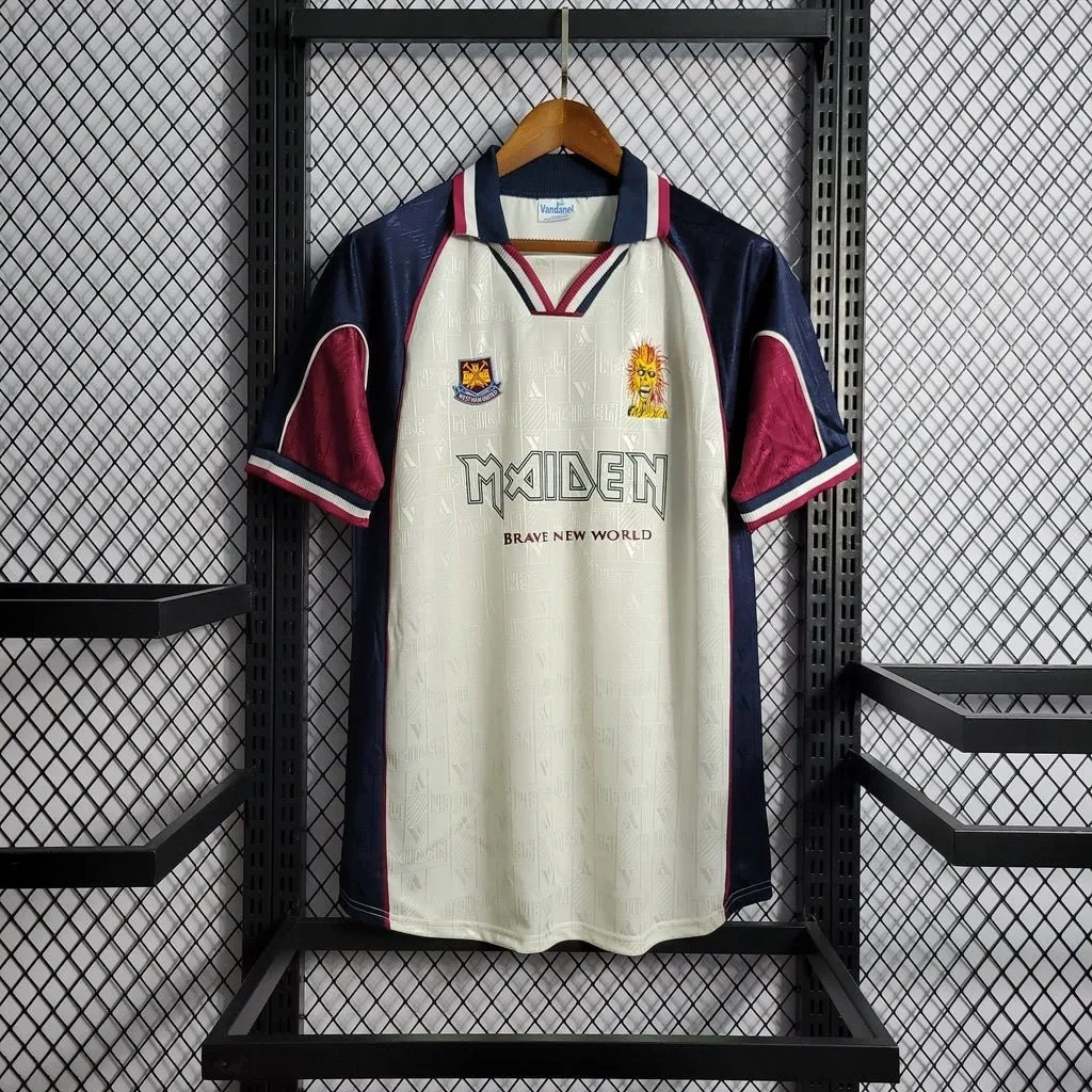 Camisa West Ham 1999 Away - Retrô
