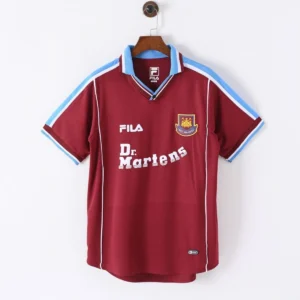 Camisa West Ham 1999/01 Home - Retrô