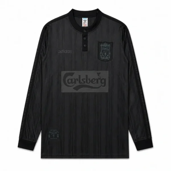 Camisa Liverpool 1995 - Retrô - Manga Longa