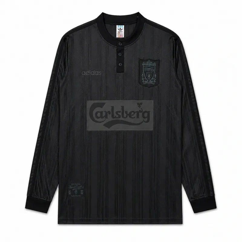 Camisa Liverpool 1995 - Retrô - Manga Longa