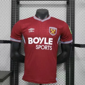 Camisa West Ham 25/26 Home - Versão Jogador