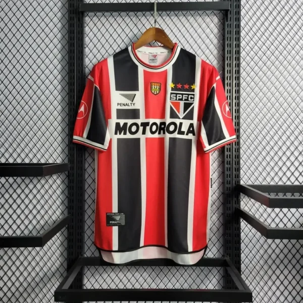 Camisa São Paulo 2000/01 Away - Retrô
