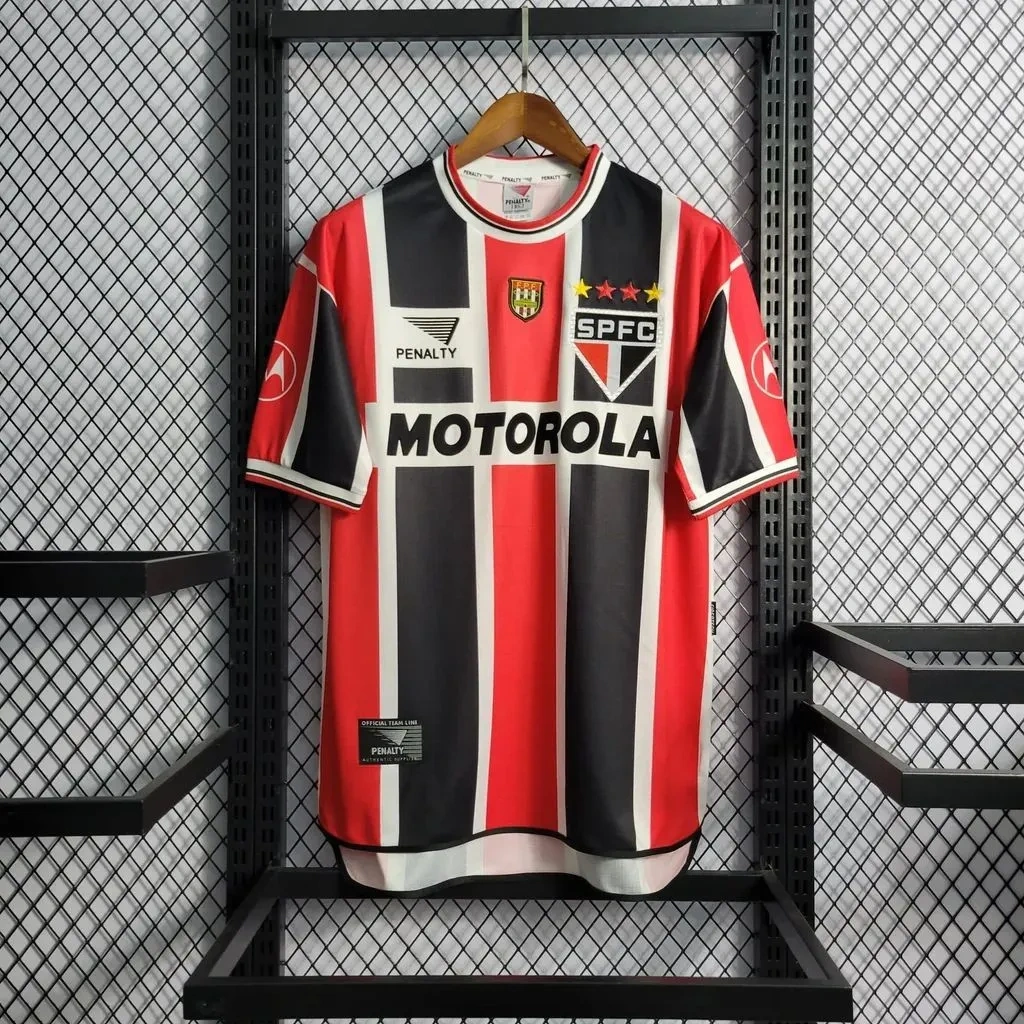 Camisa São Paulo 2000/01 Away - Retrô