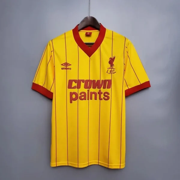 Camisa Liverpool 1981/84 Away - Retrô