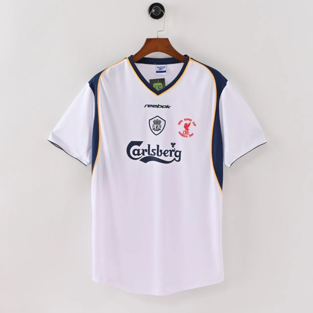Camisa Liverpool 2001 Away - Retrô