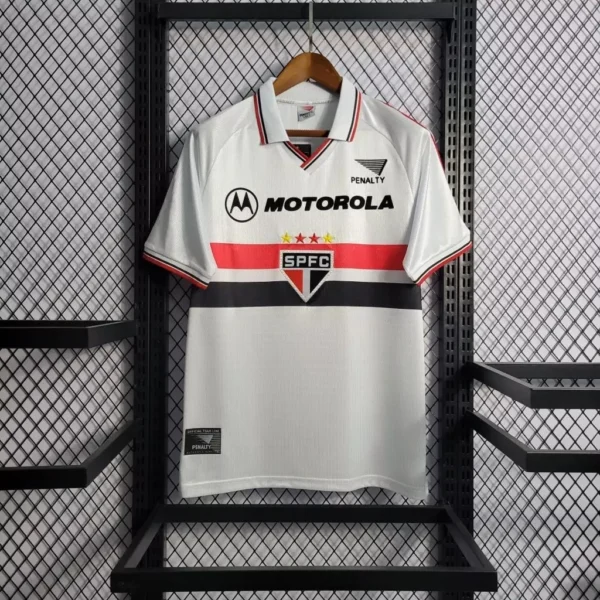 Camisa São Paulo 2000 Home - Retrô