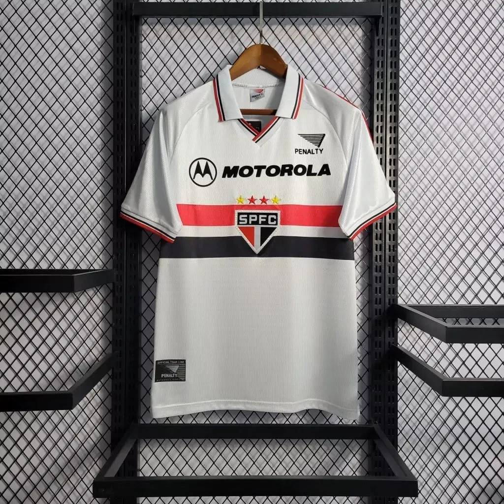 Camisa São Paulo 2000 Home - Retrô