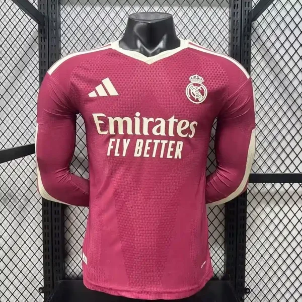 Camisa Real Madrid 2026/27 Terceira - Manga Longa