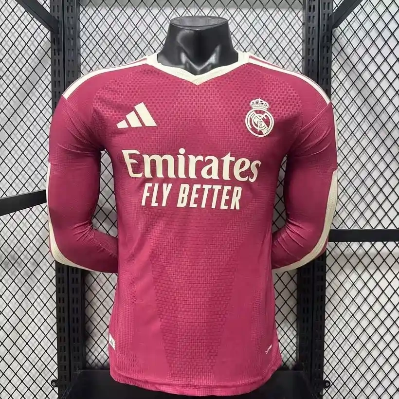 Camisa Real Madrid 2026/27 Terceira - Manga Longa